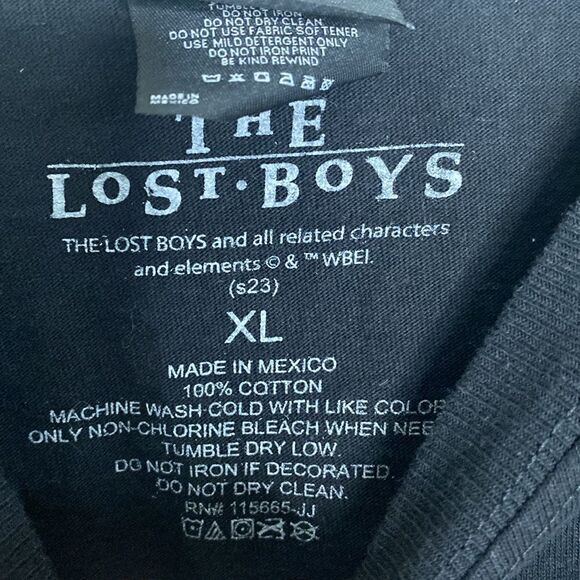 DUMBGOOD The Lost Boys Men’s Black T Shirt Size XL - Picture 3 of 5
